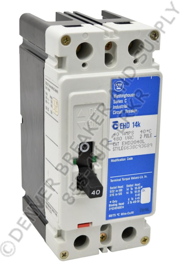 Cutler Hammer EHD2080 Circuit Breaker