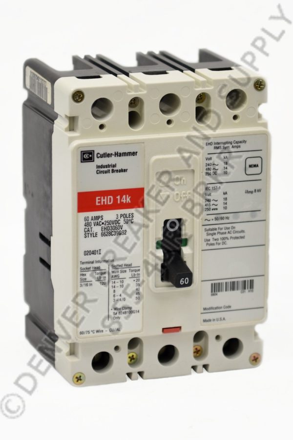 Cutler Hammer EHD3030 Circuit Breaker