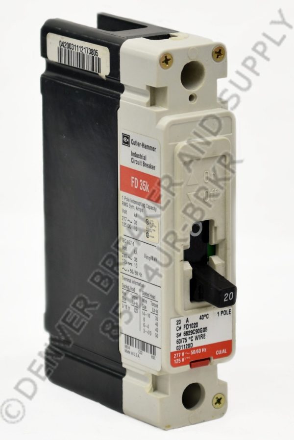 Cutler Hammer FD1020 Circuit Breaker