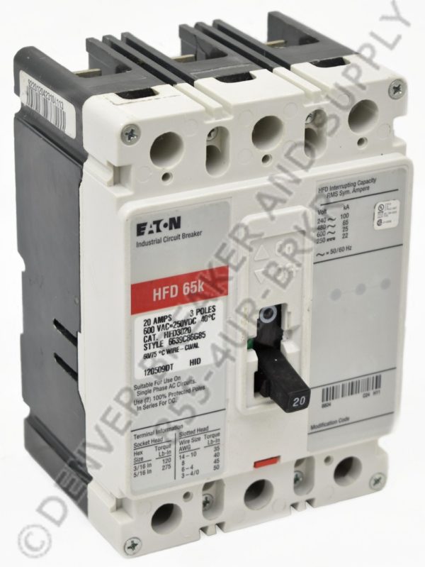 Cutler Hammer HFD3150 Circuit Breaker
