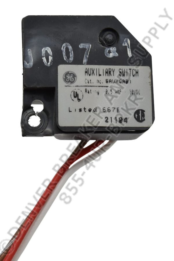 General Electric SAUXGAB1 Auxiliary Switch