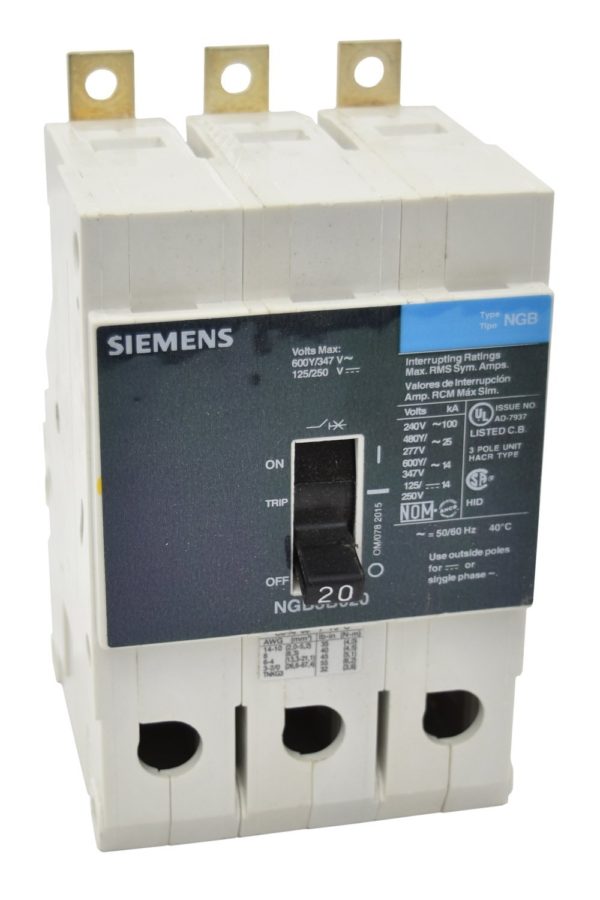 Siemens NGB3B030 Circuit Breaker