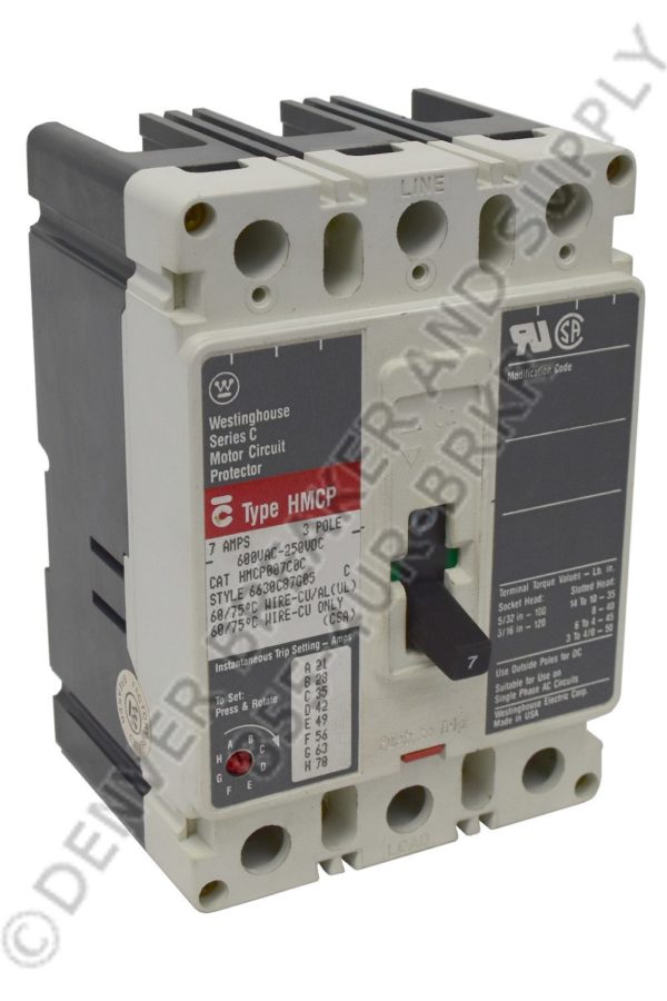Cutler Hammer HMCP100K2C Circuit Breaker