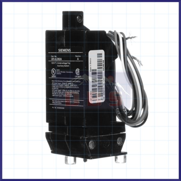 U01JLD62A Siemens Accessories, Auxiliary Contacts, Shut Trip, Neutral Kits