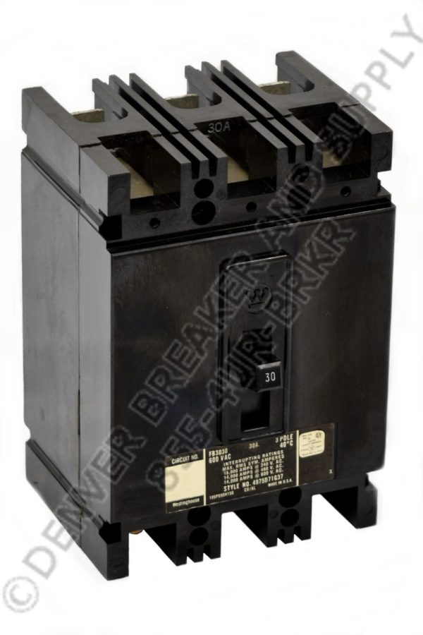 Cutler Hammer EHB3050 Circuit Breaker